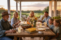 American Harvest family gathering - drinks corrected